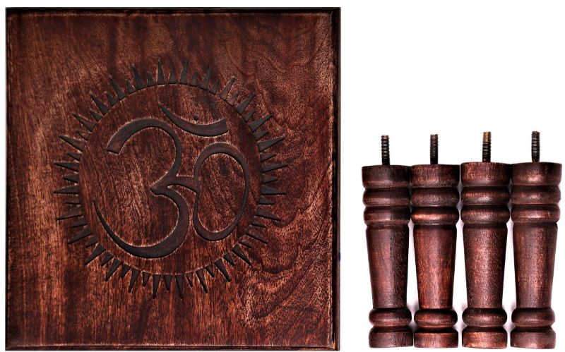 Altar Table - Ohm Dark Mango Wood (35cm)