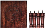 Altar Table - Ohm Dark Mango Wood (35cm)