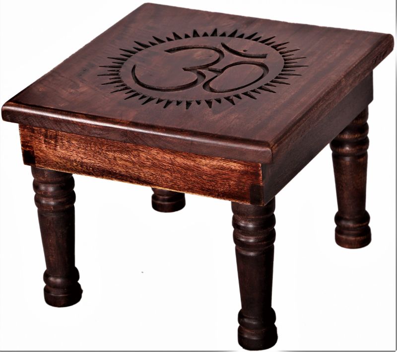 Altar Table - Ohm Dark Mango Wood (35cm)