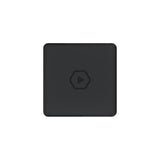 Heavy Play: RFG Deckbox 100 DS - Warlock Black - Gaming Playmat