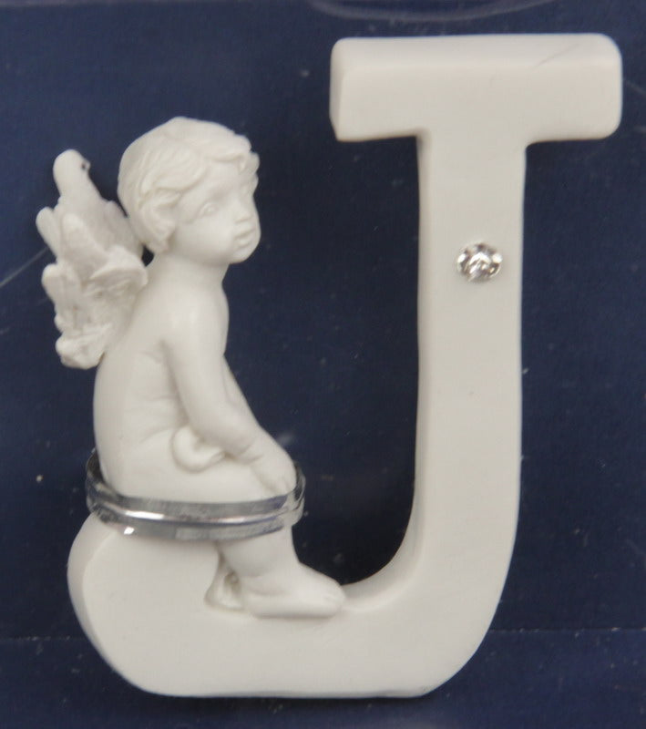 Letter Cherub - J