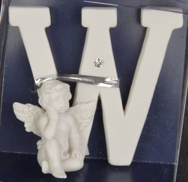 Letter Cherub - W