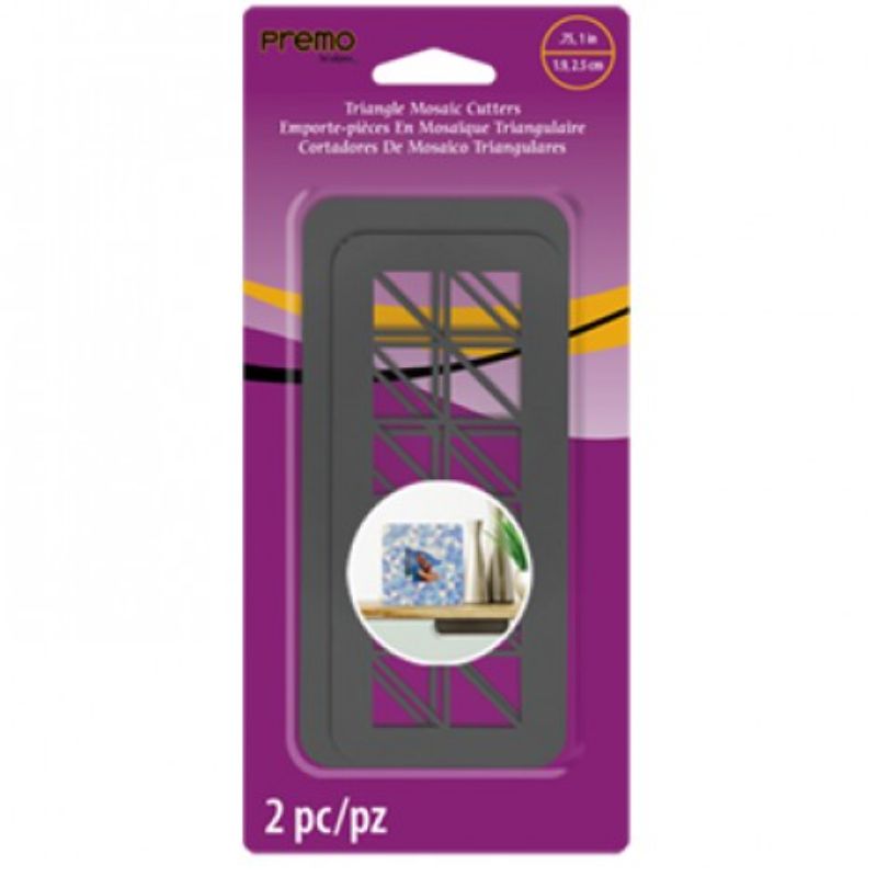 SCULPEY PREMO MOSAIC TRIANGLE CUTTERS (2 PC)