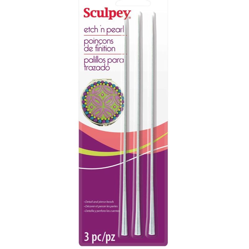 SCULPEY ASETPL ETCH N PEARL TOOL SET3