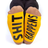 Socks - Smiling Poo Feet Speak (18cm)