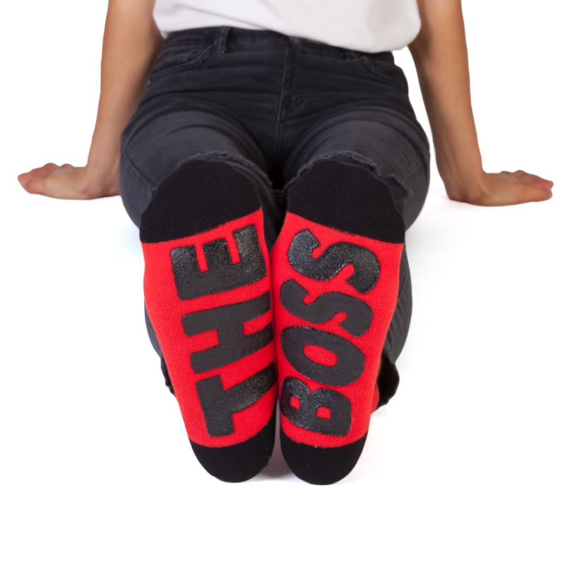 Socks - The Boss Feet Speak (20cm)