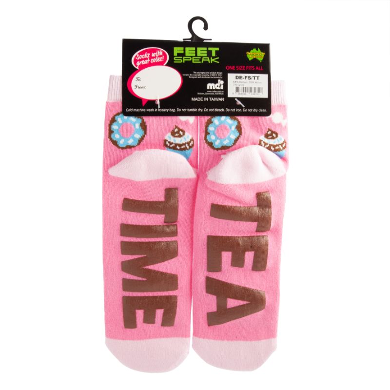 Socks - Tea Time Feet Speak (20cm)