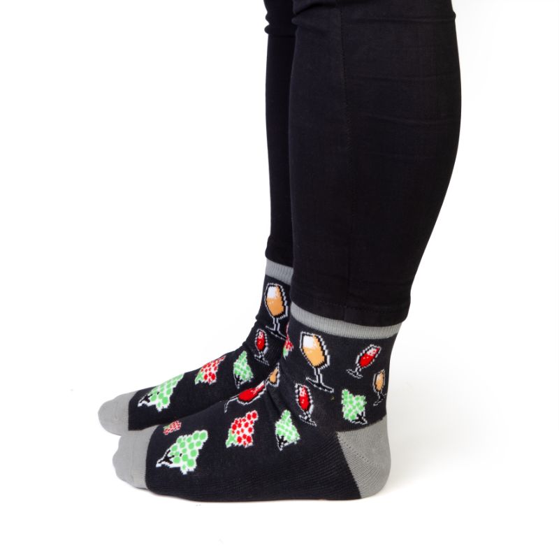Socks - Wine Feet Speak (20cm)