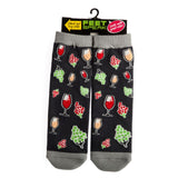 Socks - Wine Feet Speak (20cm)