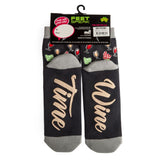 Socks - Wine Feet Speak (20cm)