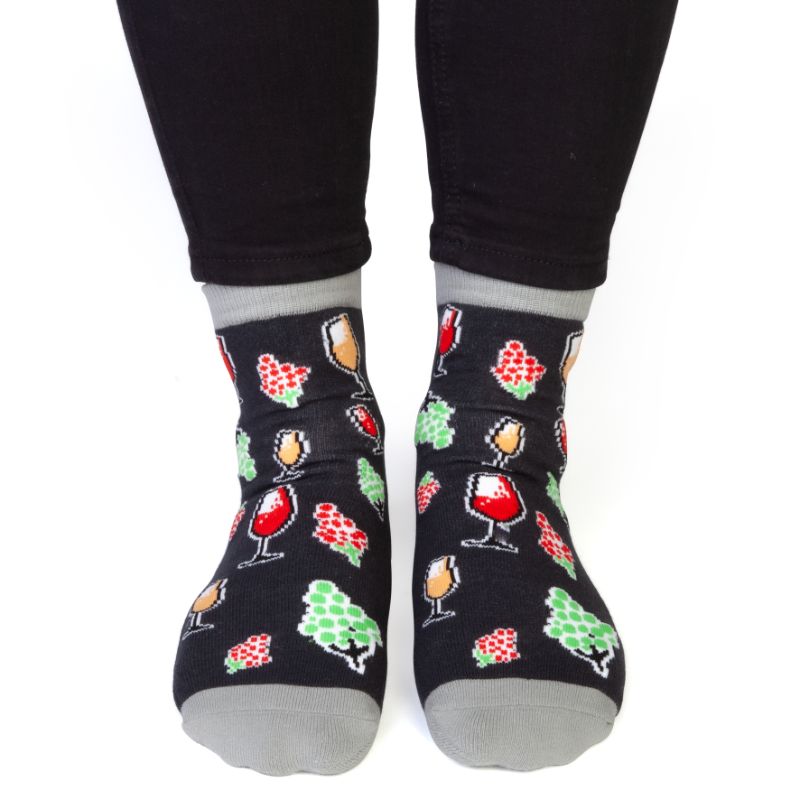 Socks - Wine Feet Speak (20cm)