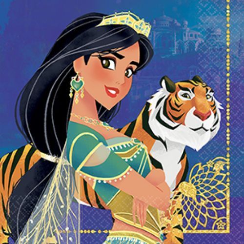 Stylish Aladdin Lunch Napkins in a pack of 16, perfect for elevating any dining occasion with flair and functionality.