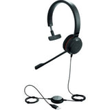 Jabra EVOLVE 30 II MS Mono Headset - Premium Noise-Canceling for Skype & Remote Work