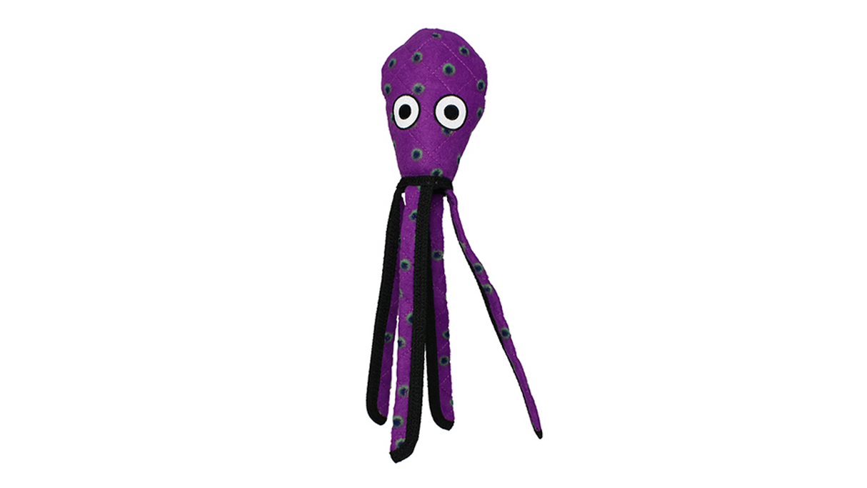 Dog Toys Tuffy -Tuffy Sea Creatures - Squid Purple