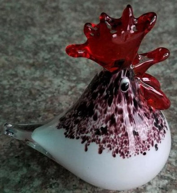 Glass Ornament - Rooster
