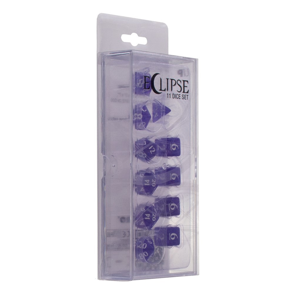 Ultra Pro: UP15570 Eclipse 11 Dice Set: Royal Purple