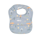 Recycled Pouch Bib - Crocodile - All4Ella