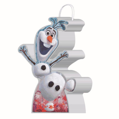 Delightful Frozen 2 mini decorations featuring Elsa, Anna, and Olaf, perfect for themed parties and year-round décor.