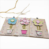 Hairclip Tidy: Daisy Green - Hairclip Tidy