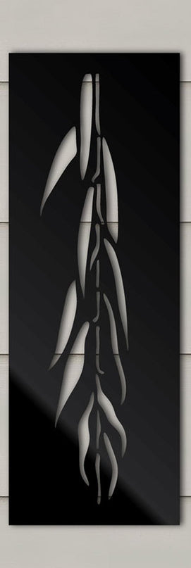 Large Panel Willow Single (Black)