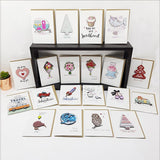 Greeting Card with Embellishment: Thank you for helping me bloom (rose bouquet)