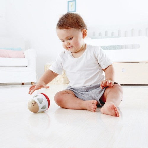Hape  - Bell Rattle - Wooden Toy