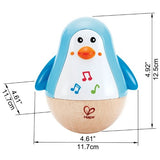 Hape  - Penguin Musical Wobbler Toy