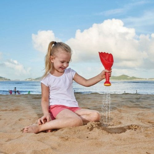 Hape  - Rain Shovel Beach Toy Red