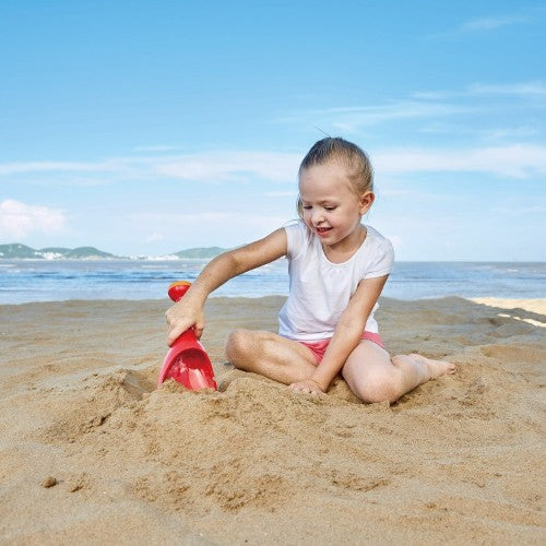 Hape  - Rain Shovel Beach Toy Red