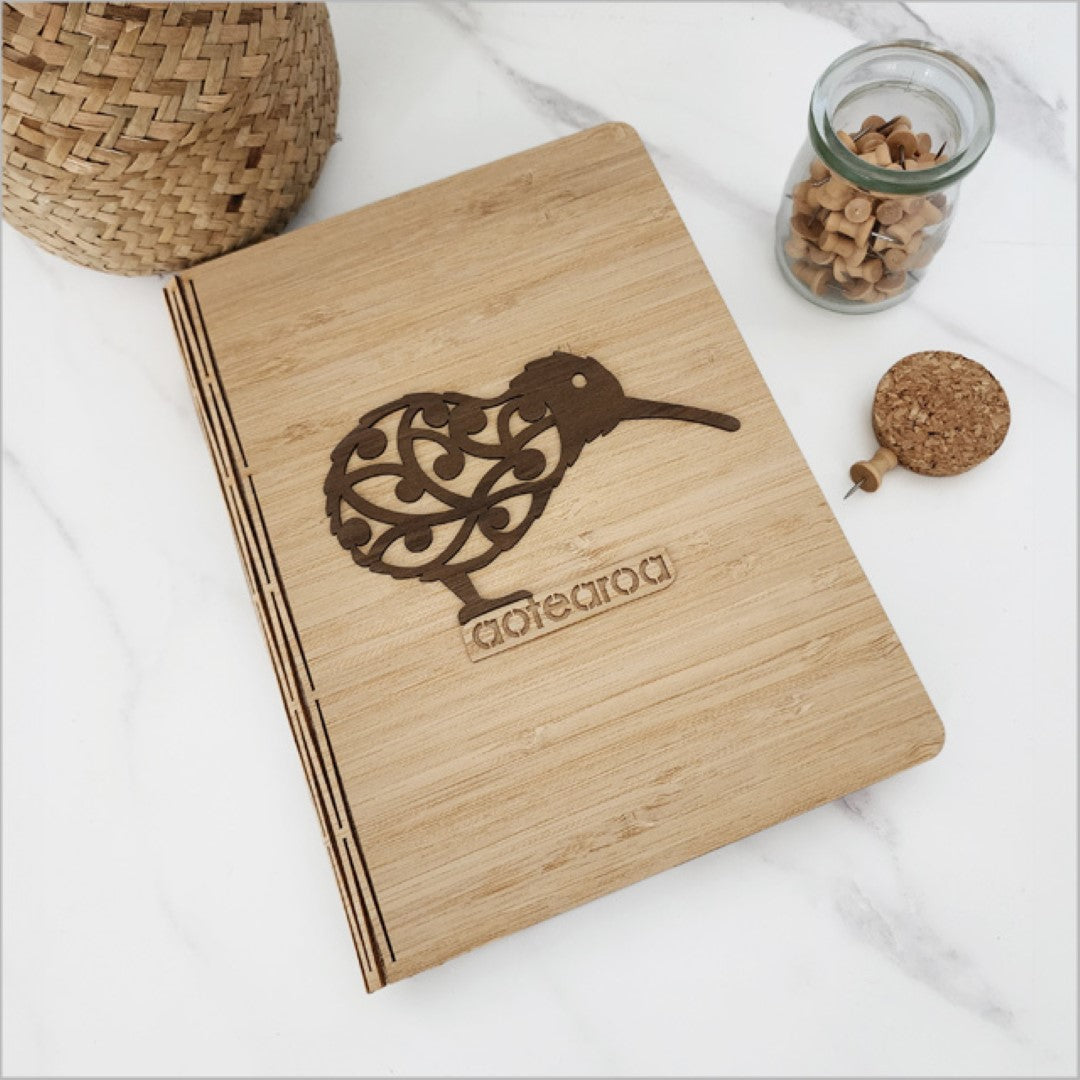 Bamboo Journal - Koiri Kiwi River Rimu Veneer