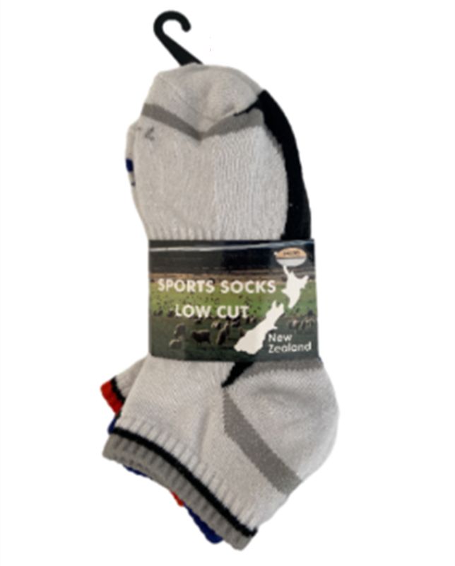 SPORTS SOCKS - #7-11 (12 PAIRS)