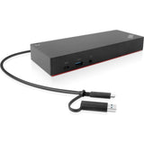 Lenovo USB-C Docking Station - 6 USB Ports, Dual HDMI & DisplayPort, 4K Resolution