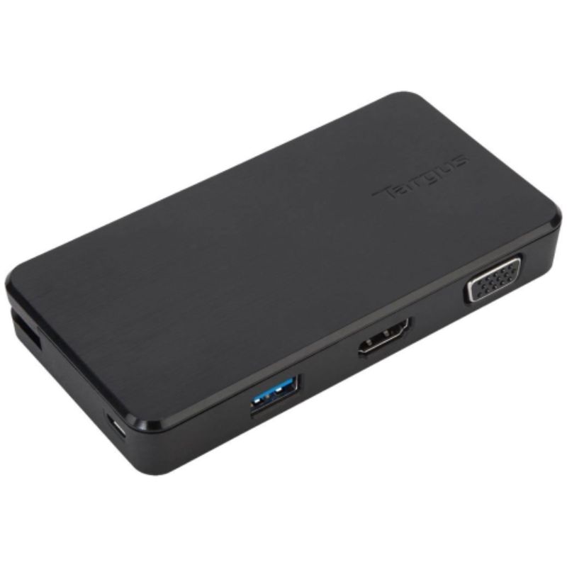 Targus USB 3.0 and USB-C Dual Travel Dock for Microsoft Surface - Compact and Versatile Connectivity