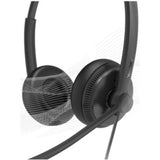 Yealink YHS34 Dual RJ9 Headset for IP Phones | Lightweight, Comfortable & Noise-Canceling