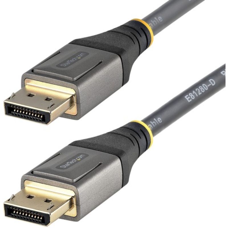 Premium StarTech.com DisplayPort 1.4 8K Cable - 1m for Ultra HD Audio/Video, 60Hz, HDR, 32.4 Gbps