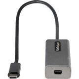 StarTech USB-C to Mini DisplayPort adapter with 12-inch cable, supports 4K at 60Hz for seamless device connectivity.