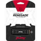 Kingston FURY Renegade 2TB PCIe 4.0 NVMe M.2 2280 SSD - Ultra-Fast Gaming Storage Upgrade