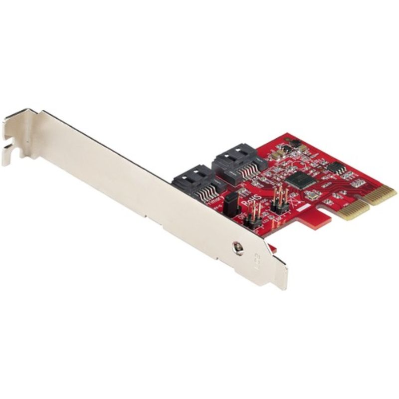 StarTech.com SATA Controller Card - 2-Port SATA III 6Gbps - PCIe x2 RAID Controller for HDD/SSD