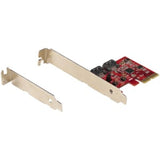 StarTech.com SATA Controller Card - 2-Port SATA III 6Gbps - PCIe x2 RAID Controller for HDD/SSD