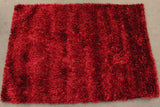 Handmade Shaggy Rug (Red) 1.6 x 2.3m