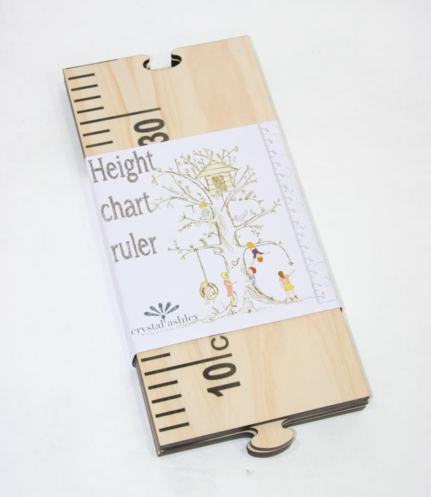 Growth Chart Ruler - Pine