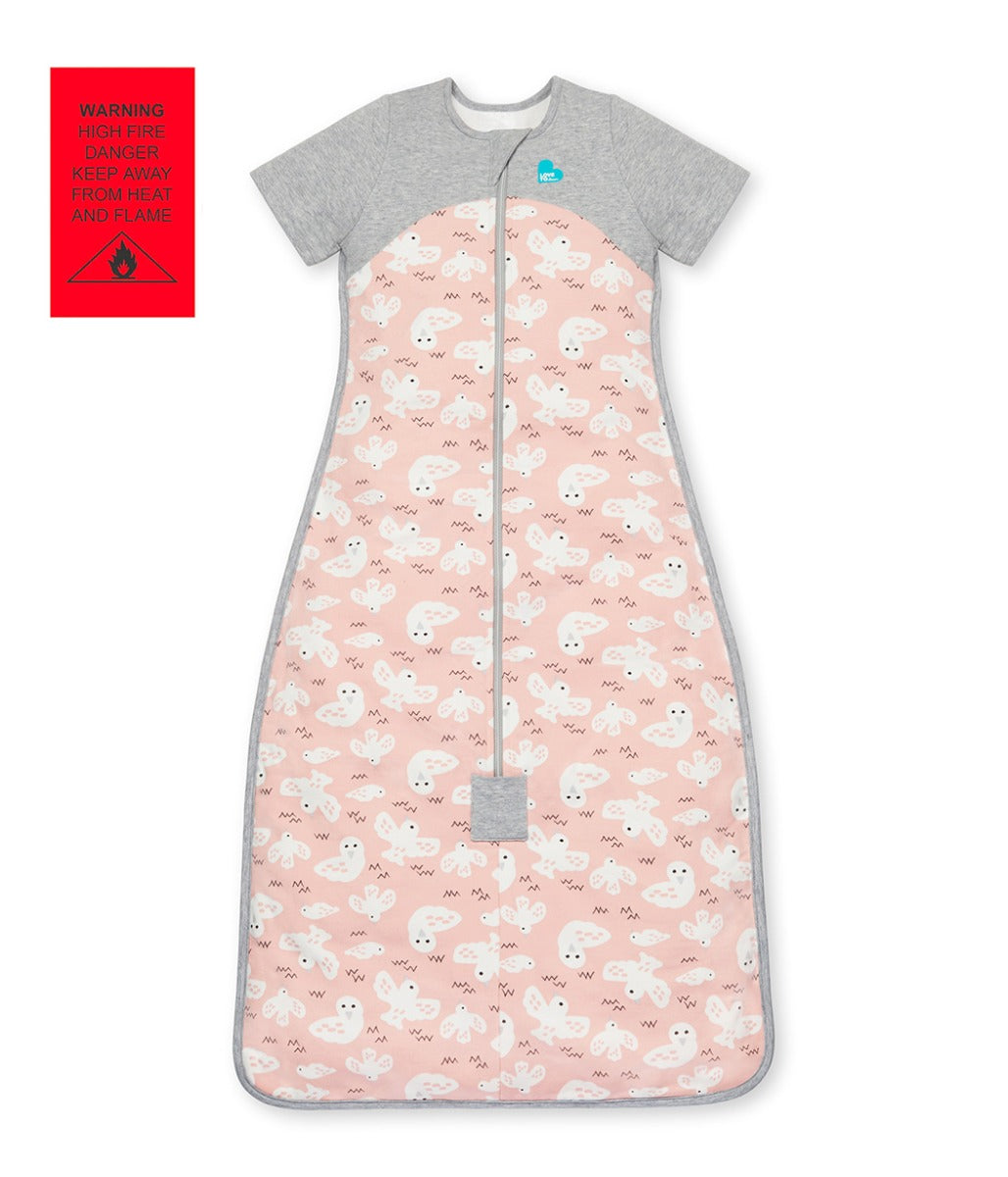 Love to DreamSleep Bag™ Organic 1.0 TOG - Dove Pink - 6-18m