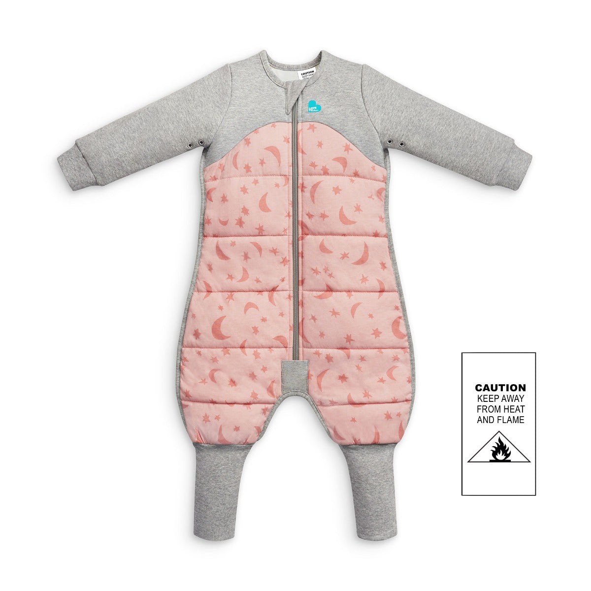 Love to DreamSleep Suit™ Warm 2.5 TOG - Moonlight Pink -  6-12M