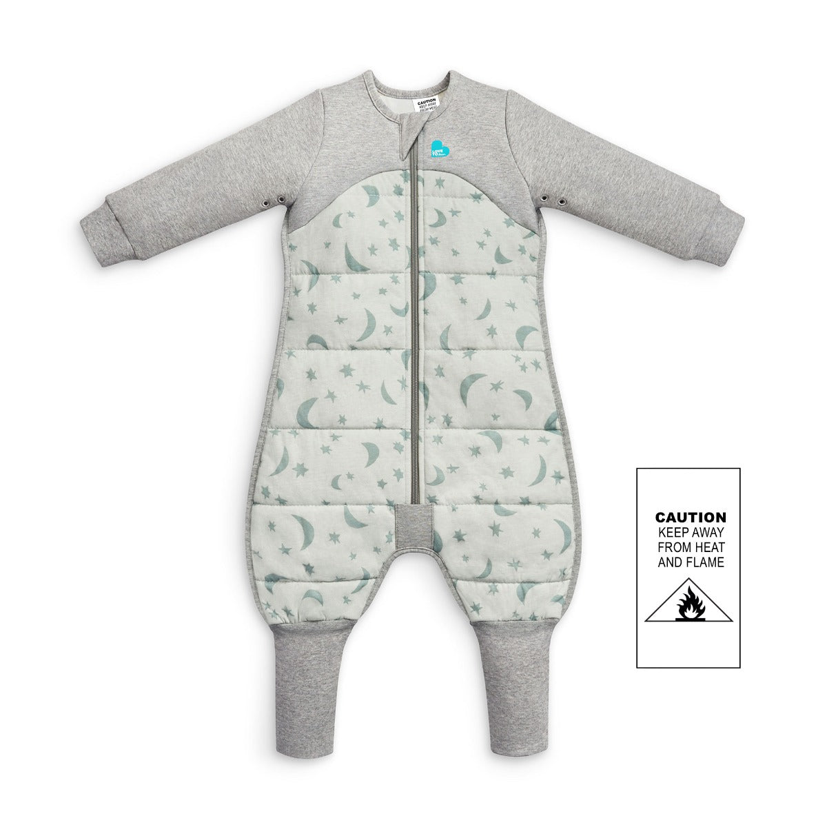 Love to DreamSleep Suit™ Warm 2.5 TOG - Moonlight Olive - 6-12M