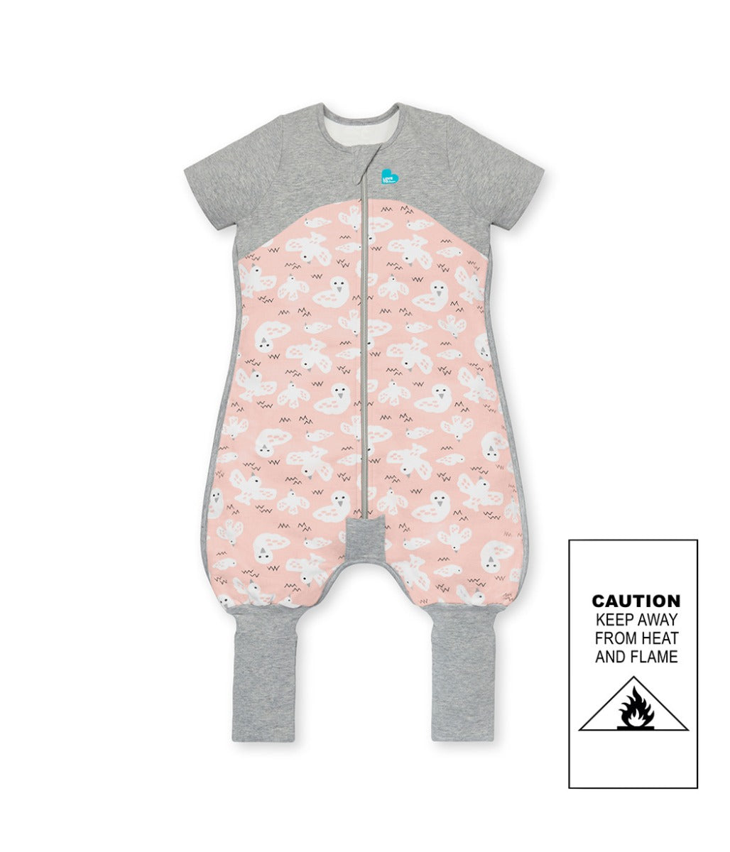 Love to DreamSleep Suit Organic 1.0 TOG - Dove Pink - 24-36M