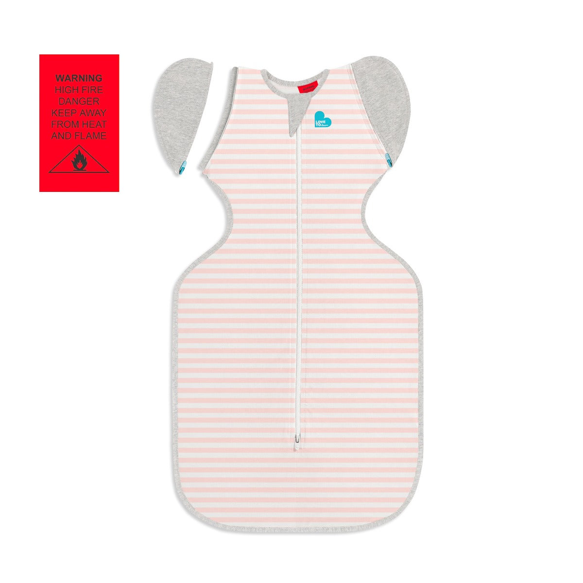 Love to Dream Swaddle Up™ Transition Bag 1.0 TOG - Dusty Pink - Large