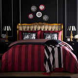 Laurence Llewelyn-Bowen -  Festivo Stripe Black 130x180cm Throw