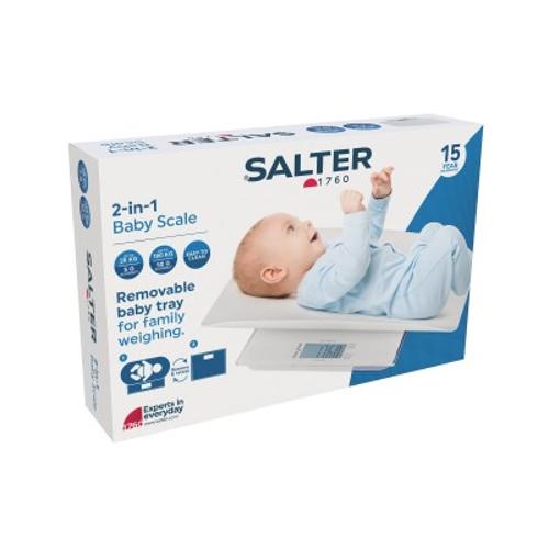 Salter 2-in-1 Electronic Baby, Pet & Personal Scale SA00672W