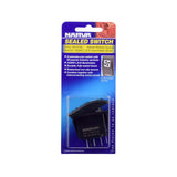 12 / 24v On / On Led Illuminated Sealed Rocker Switch (Blue)