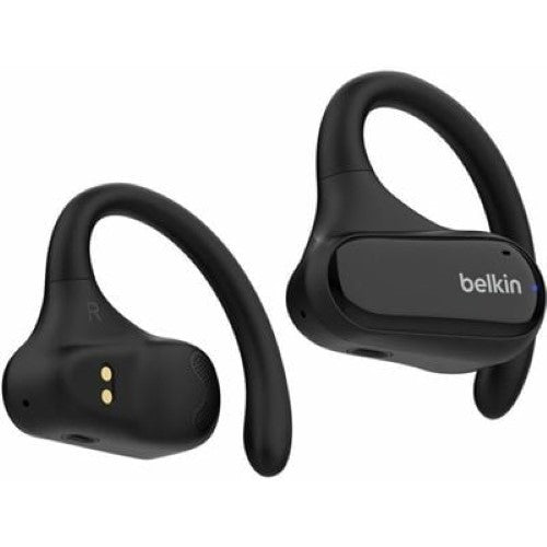 Belkin SoundForm ClearFit Open Ear True Wireless Headphones Black (AUC013BTBK)